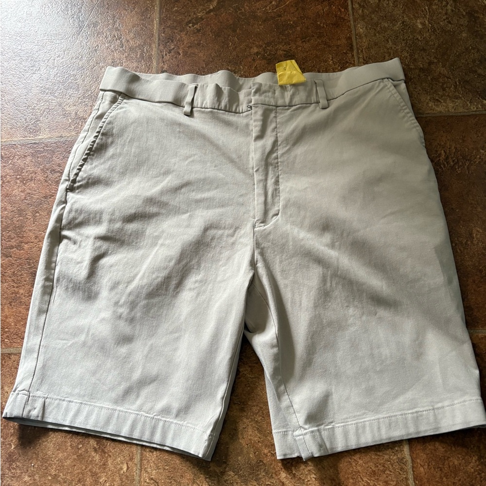 Jos. A. Bank Gray Flat Front Shorts